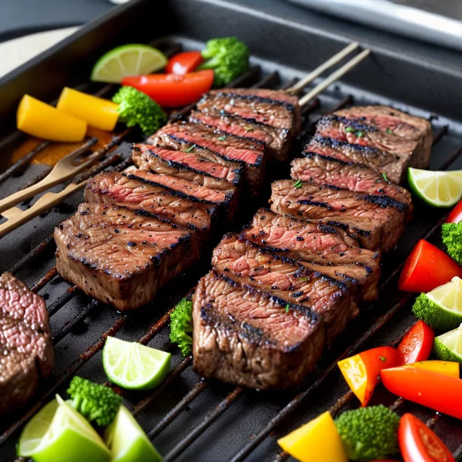 churrasco suculento espetos coloridos 1 churrasco suculento espetos coloridos 1