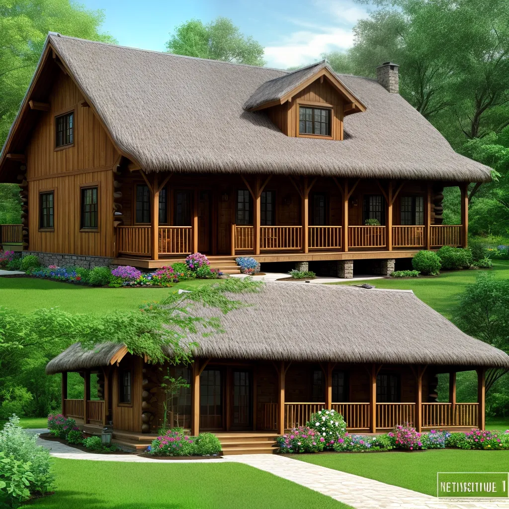 cabana rustica paisagem verde cabana rustica paisagem verde