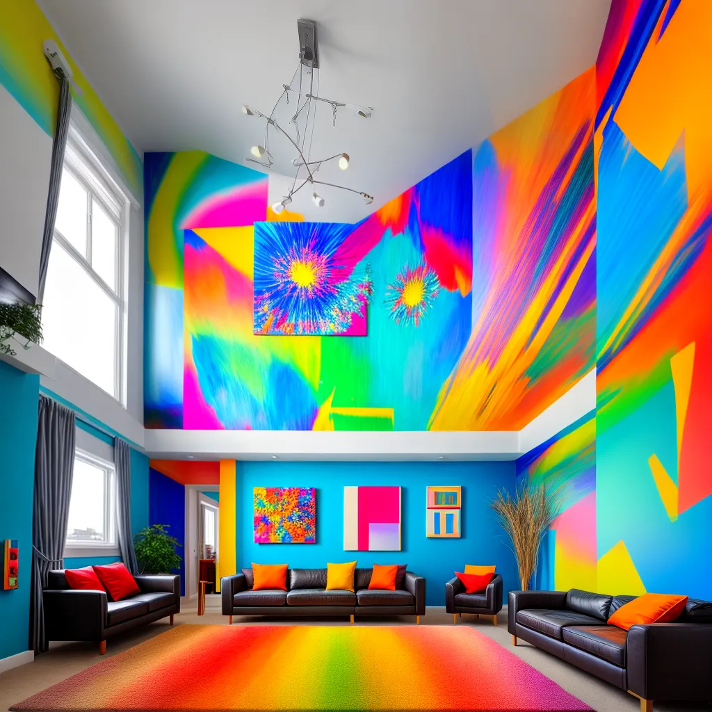 sala arte animada projecoes