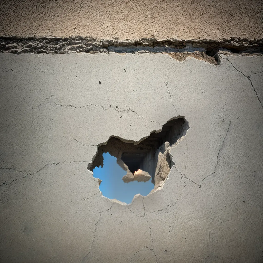 trinca construcao parede desgaste