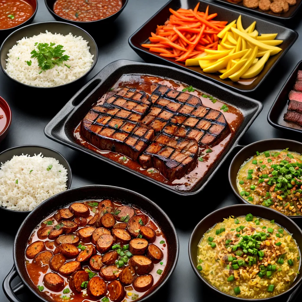 churrasco suculento steaks salsichas molhos churrasco suculento steaks salsichas molhos