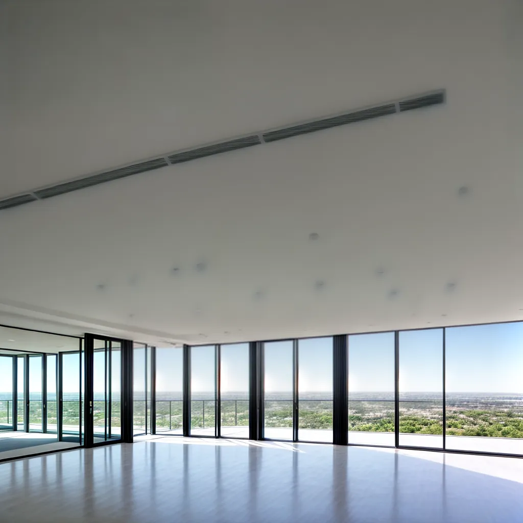 arquitetura moderna vao livre interior