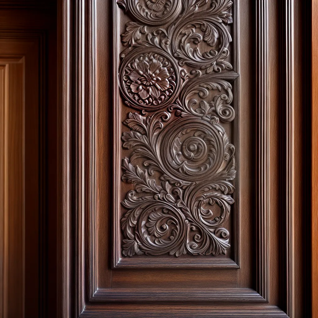 porta madeira soleira detalhes