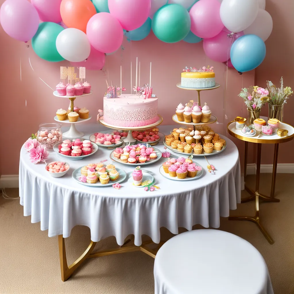 decoracao pastel mesa doces baloes decoracao pastel mesa doces baloes