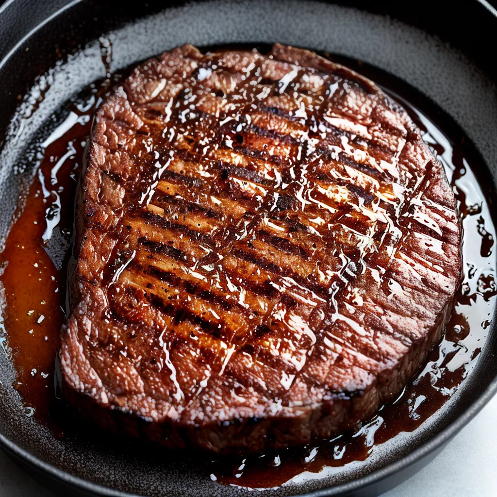 churrasco bife suculento grelhado