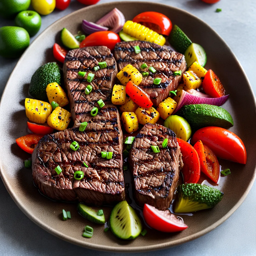 churrasco suculento steak legumes grelhados 4 churrasco suculento steak legumes grelhados 4