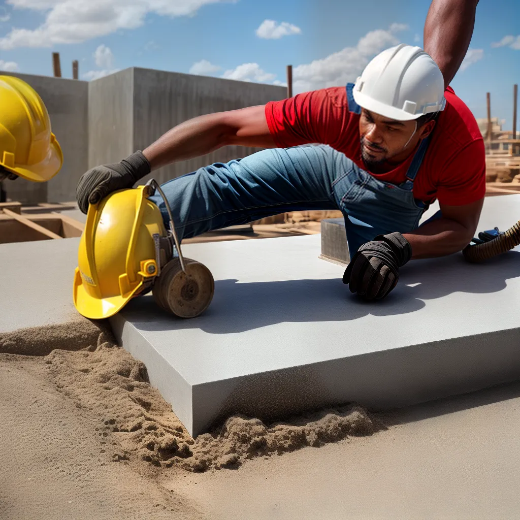 construcao trabalhador concreto laje 2