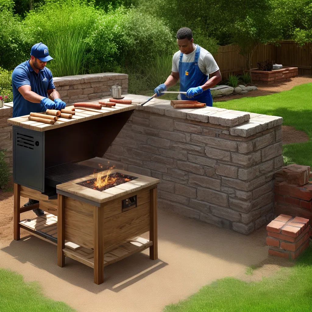 construcao churrasqueira diy