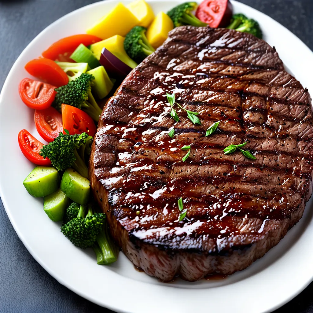 churrasco perfeito steak legumes churrasqueira