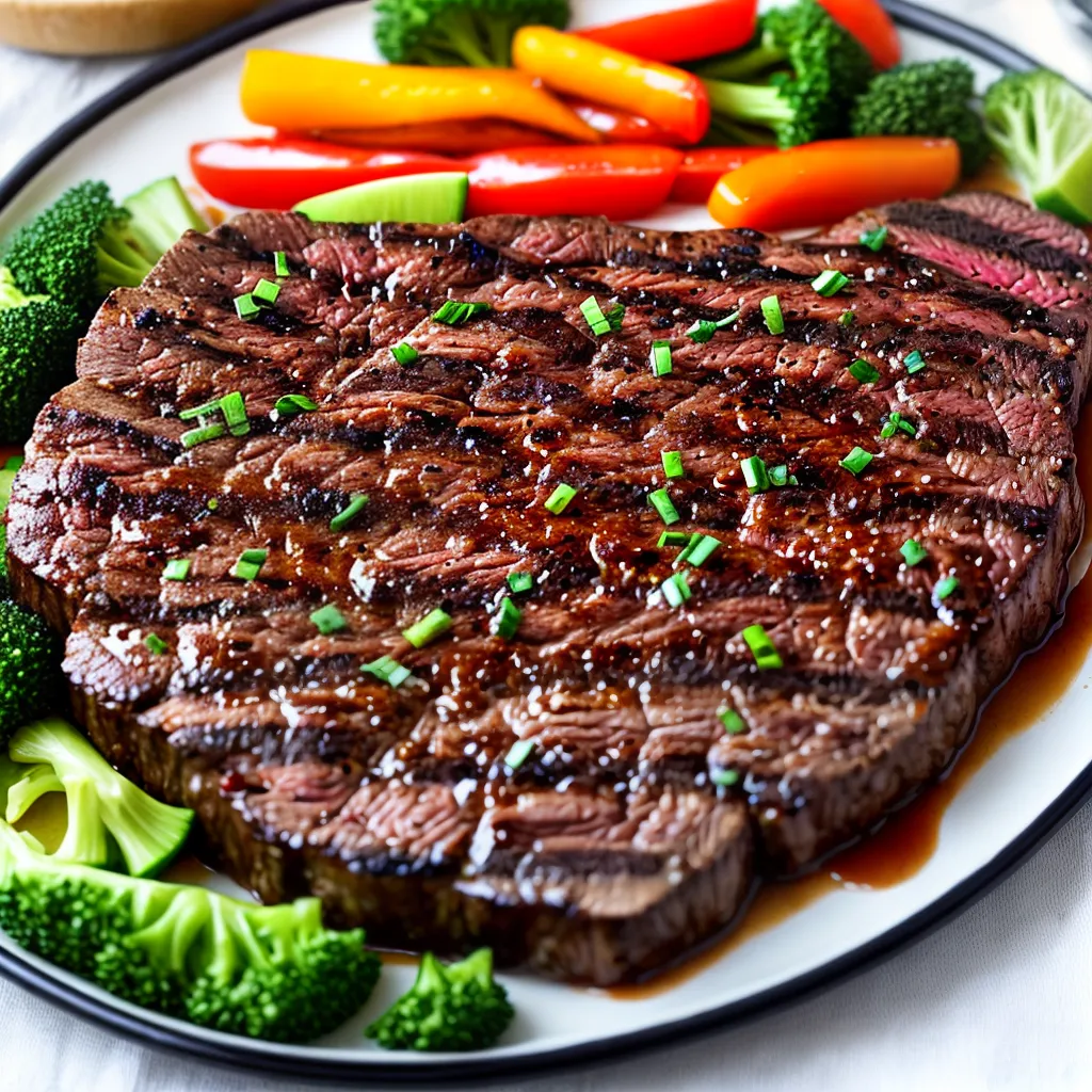 churrasco suculento carne grelhada legumes 8