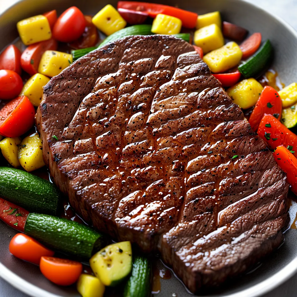 churrasco perfeito steak legumes grelhados 5