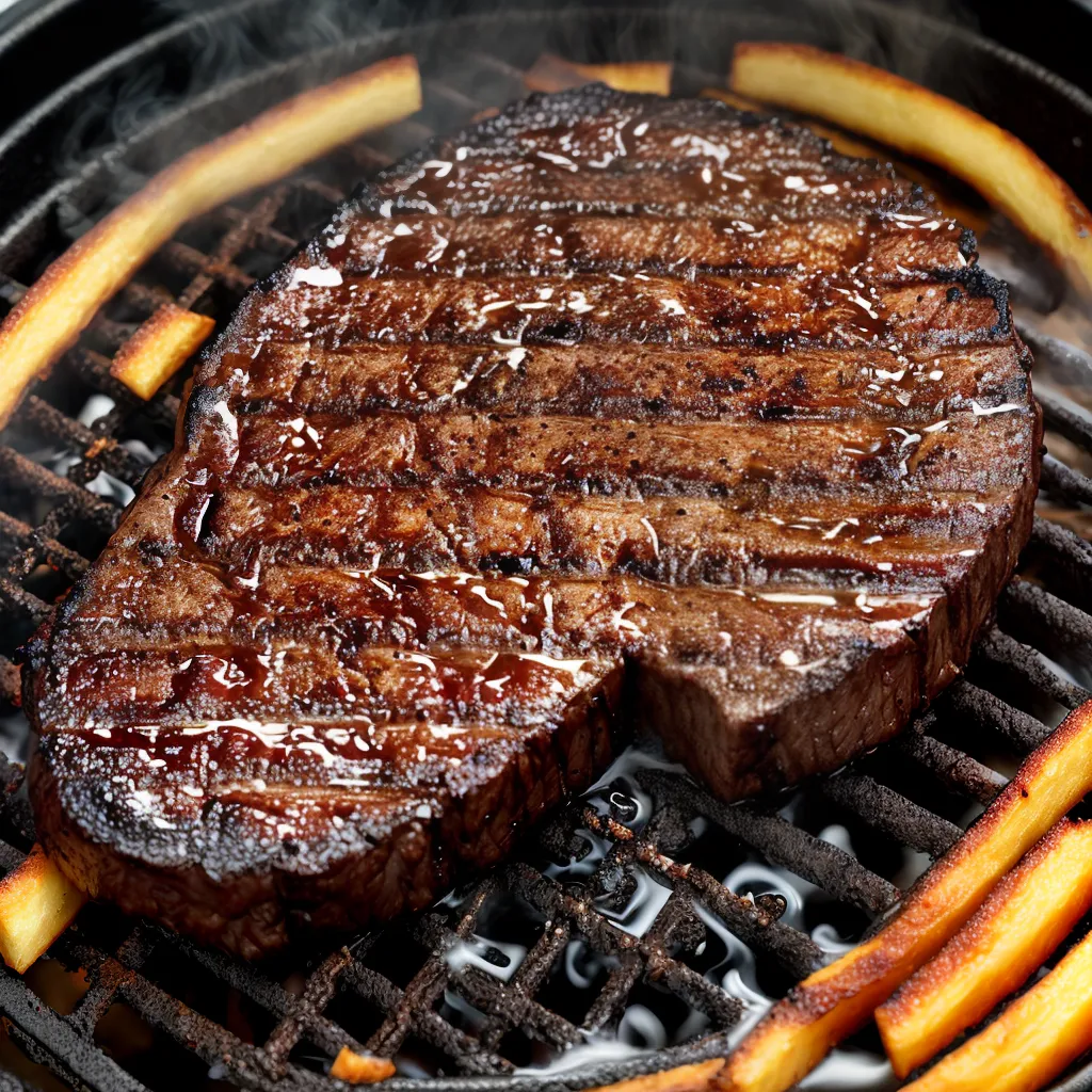 churrasco bife grelhado suculento 6