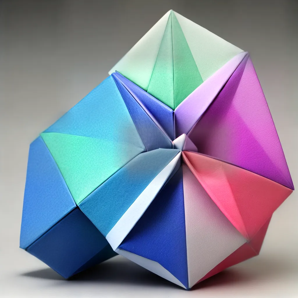 desafio cubo origami