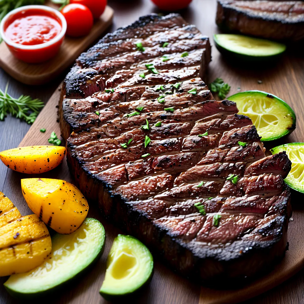 churrasco suculento carne grelhada 10