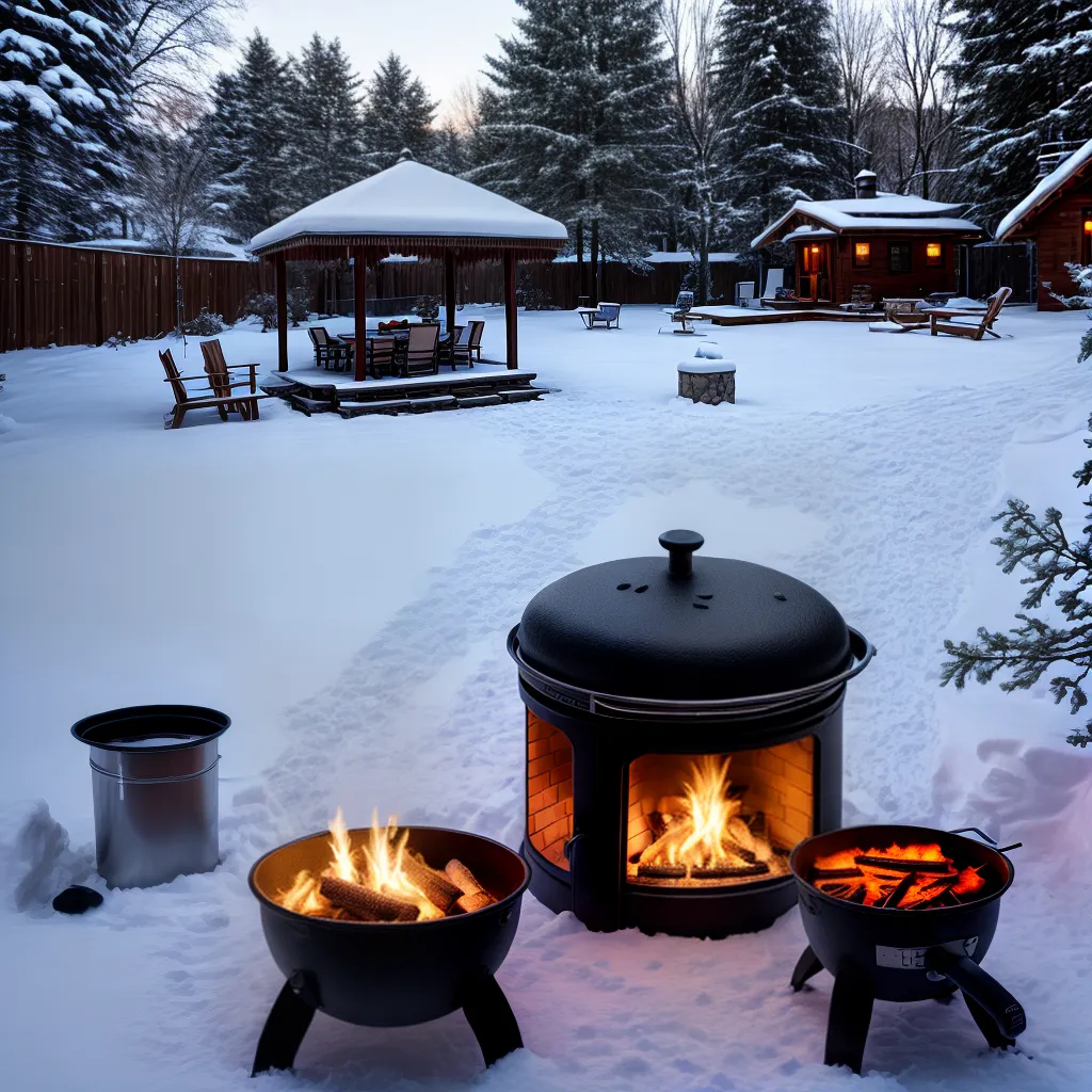 churrasco inverno amigos neve 1
