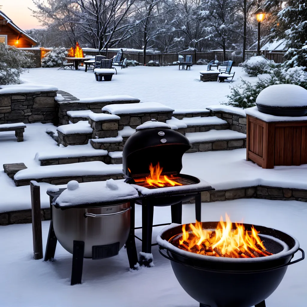 churrasco inverno amigos neve 2