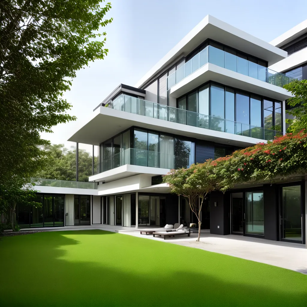 arquitetura moderna vidro natureza sustentavel 1