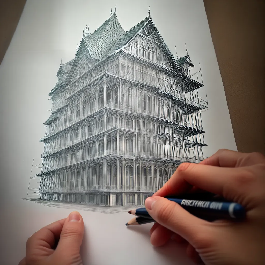 desenho arquitetura mao lapis precisao desenho arquitetura mao lapis precisao