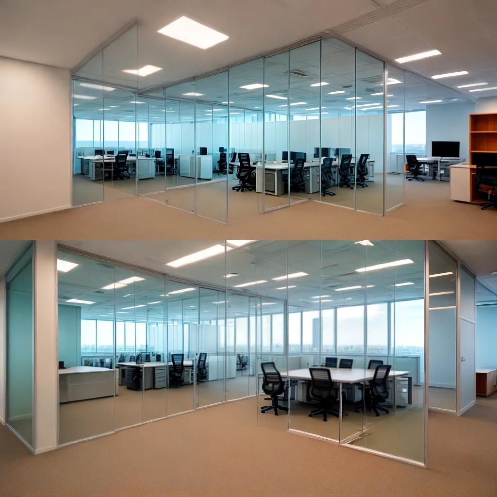 escritorio moderno particoes vidro trabalho colaborativo escritorio moderno particoes vidro trabalho colaborativo