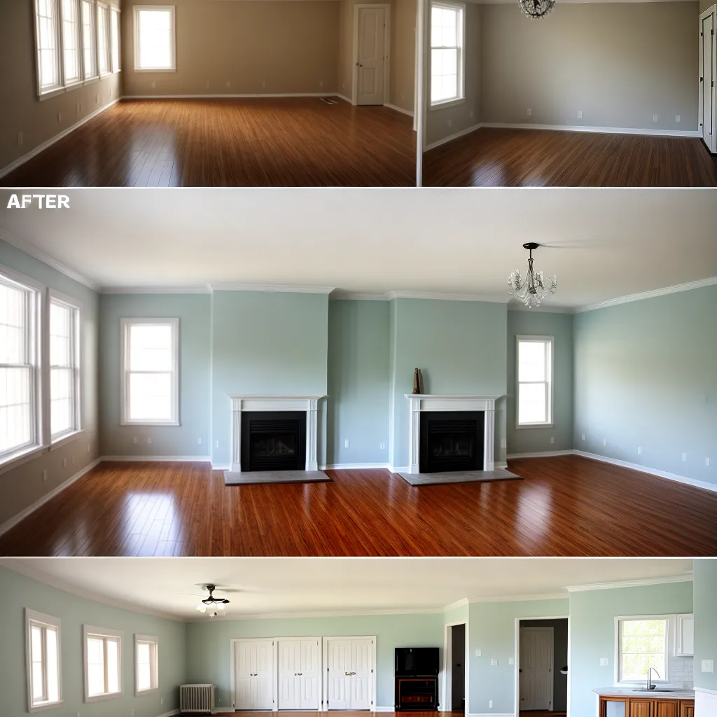 antes depois renovacao sala estar 4
