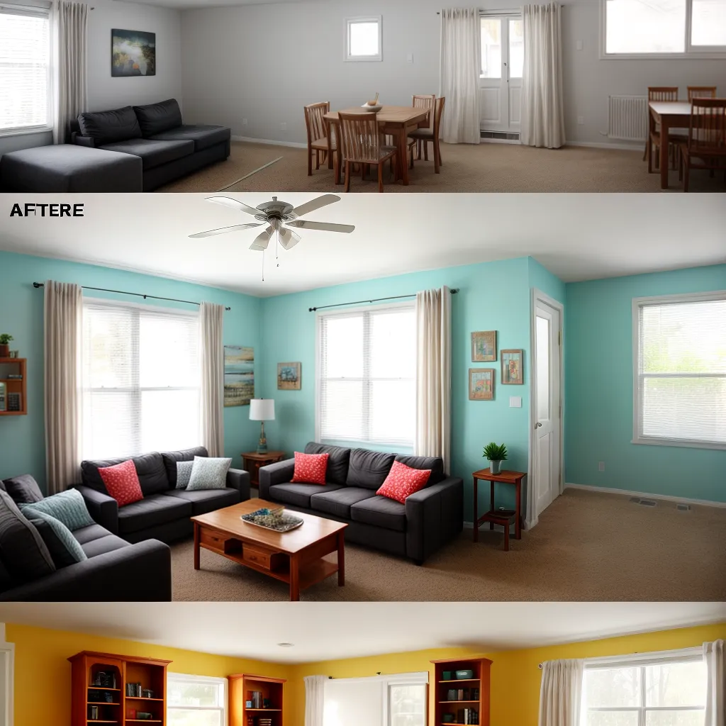 antes depois renovacao sala estilo 2