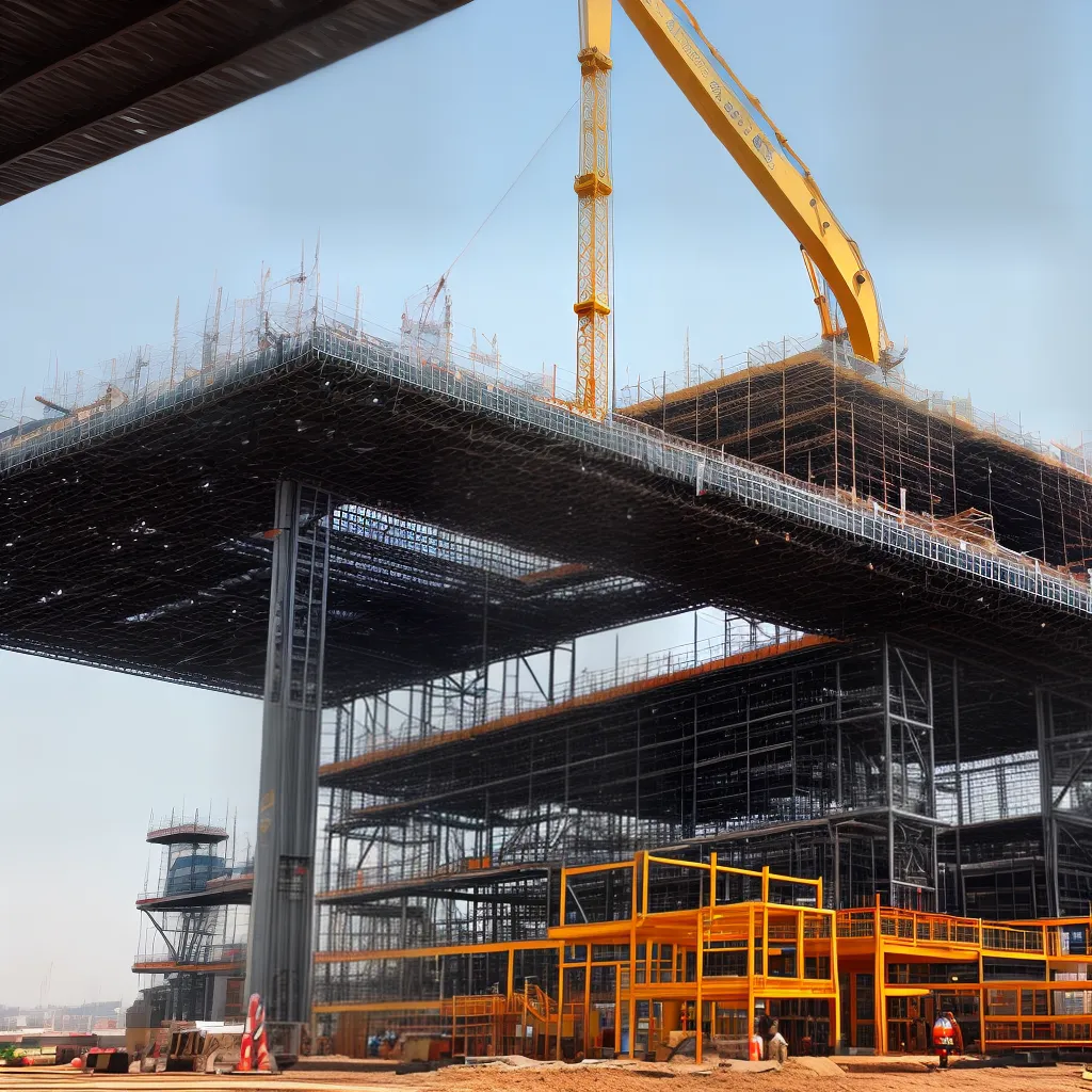 construcao moderna estrutura metalica