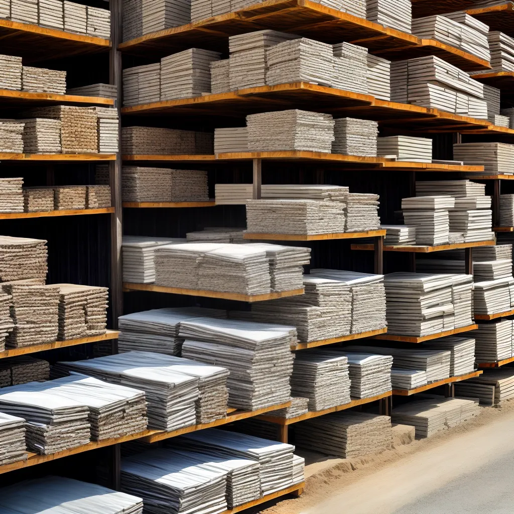 materiais construcao organizados economia