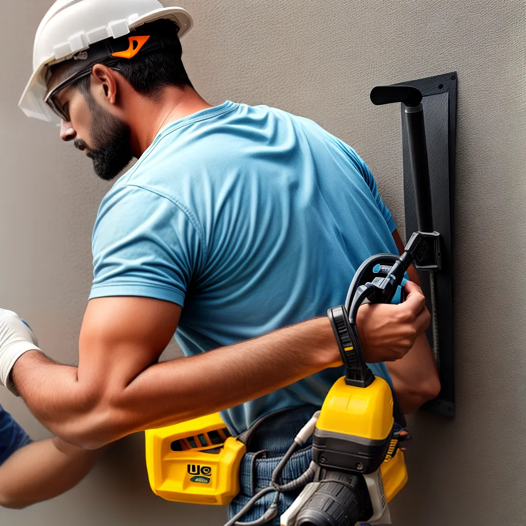 trabalhador construcao isolamento acustico