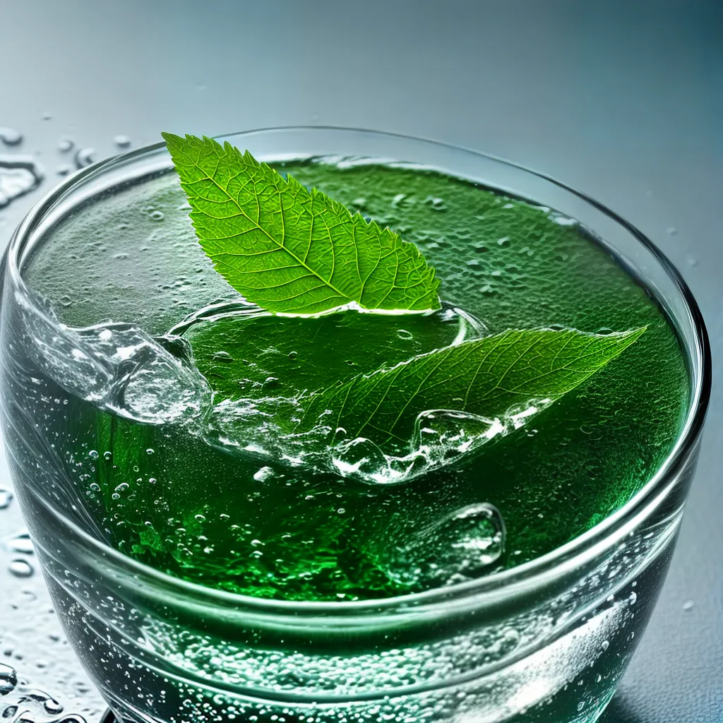 agua folha verde descloracao natural agua folha verde descloracao natural