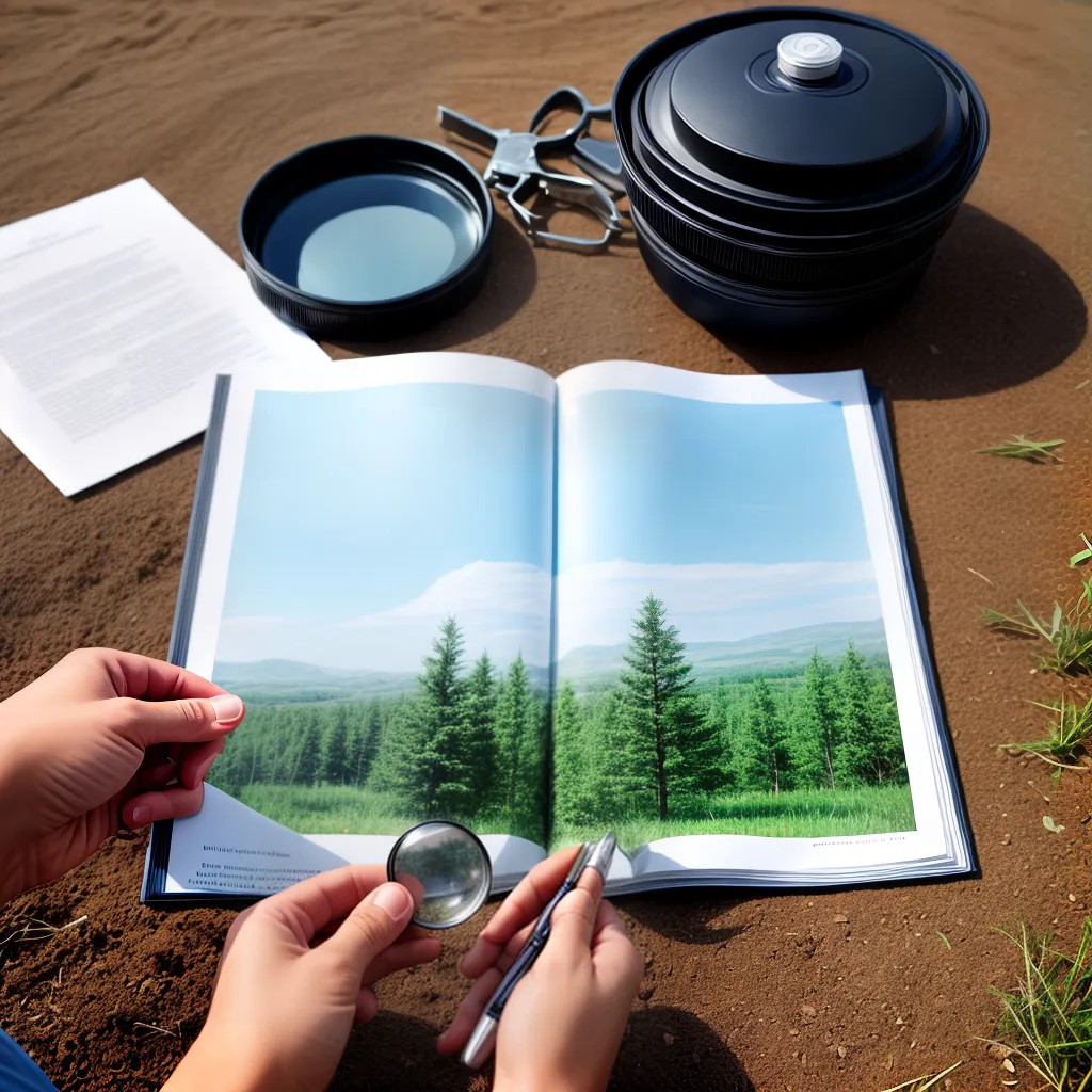 analise terreno lupa ar livre analise terreno lupa ar livre