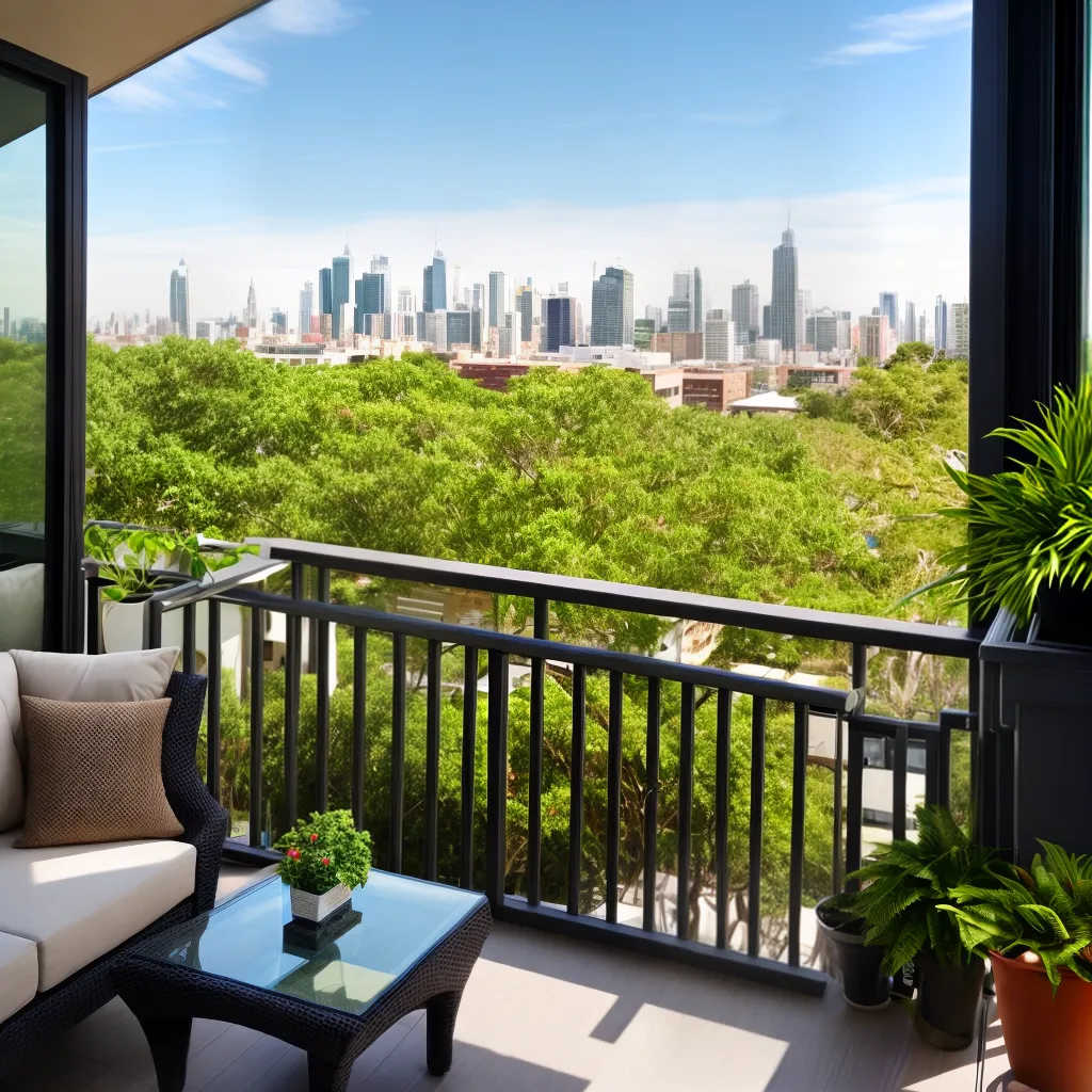 varanda moderna plantas moveis confortaveis