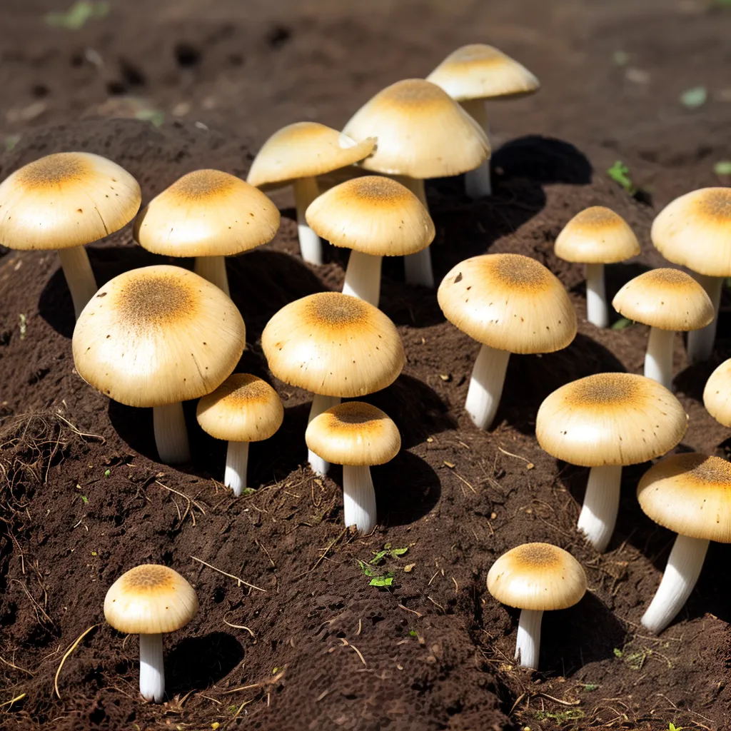 cogumelos vibrantes cultivo sucesso