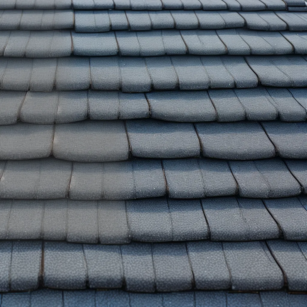 telhas reflexo luz sombra