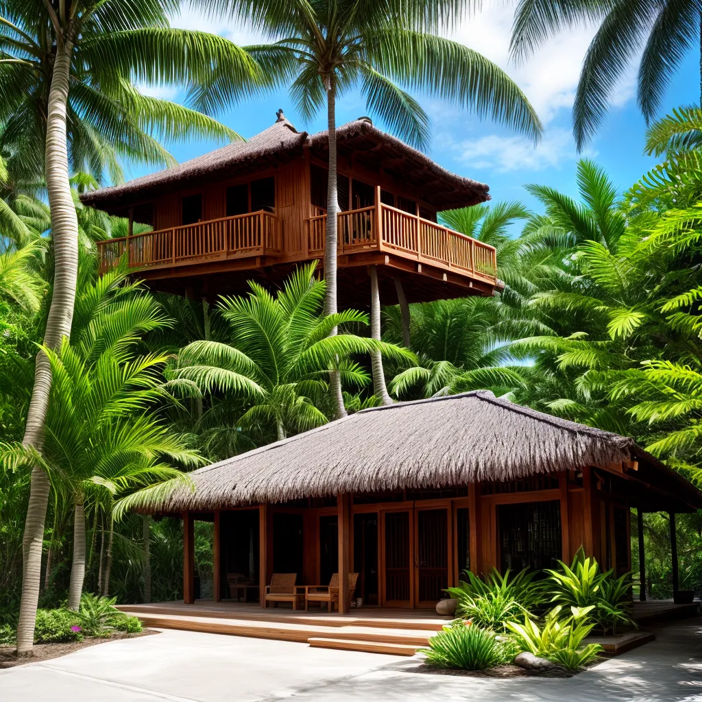 jardim tropical palmeiras construcao sustentavel