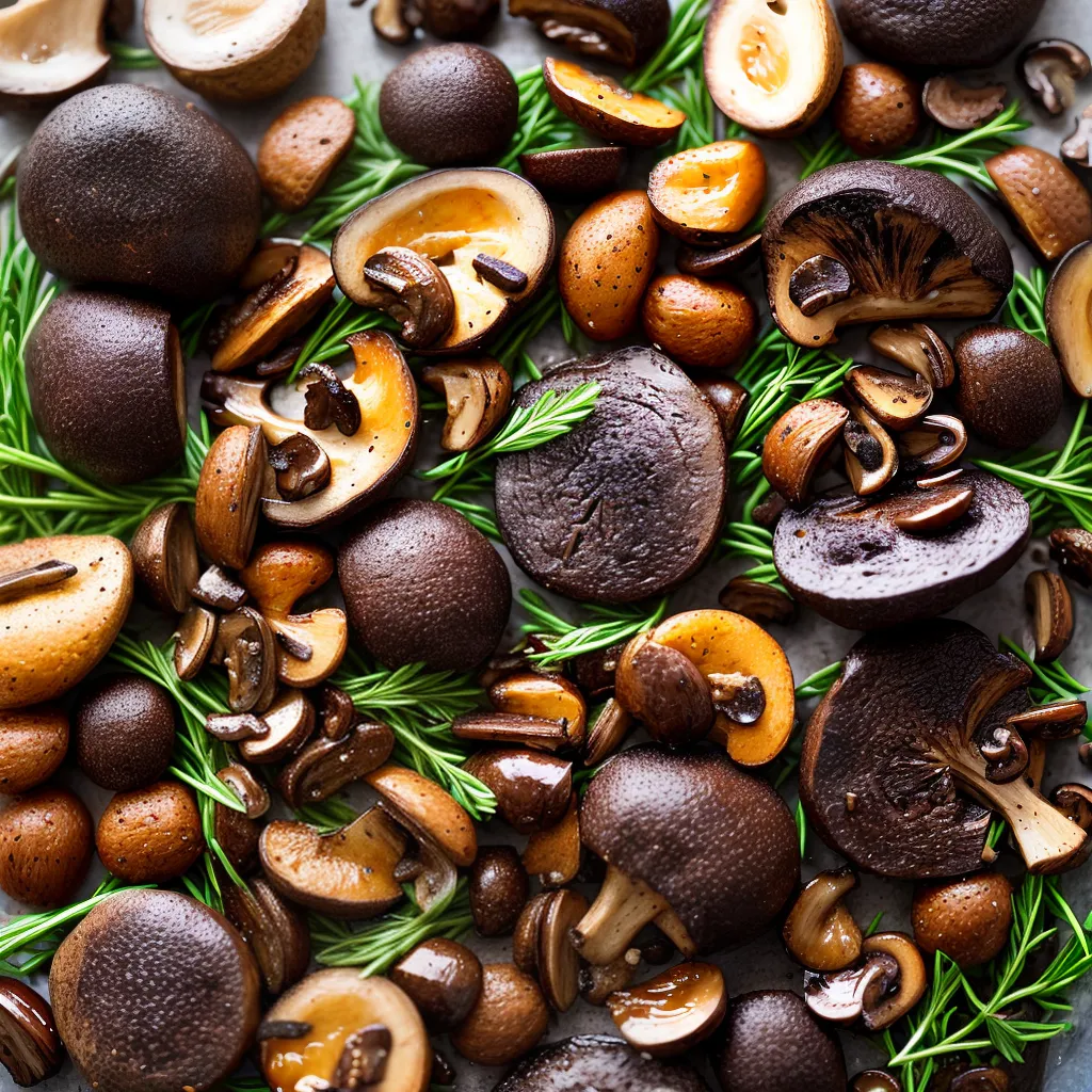 cogumelos proteicos variedade natureza