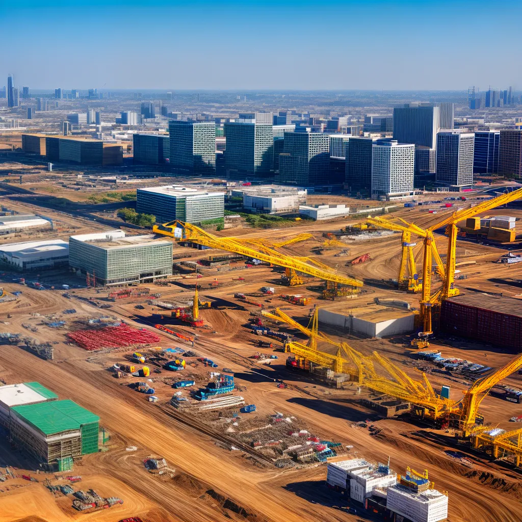 zona expansao construcao aerea vibrante