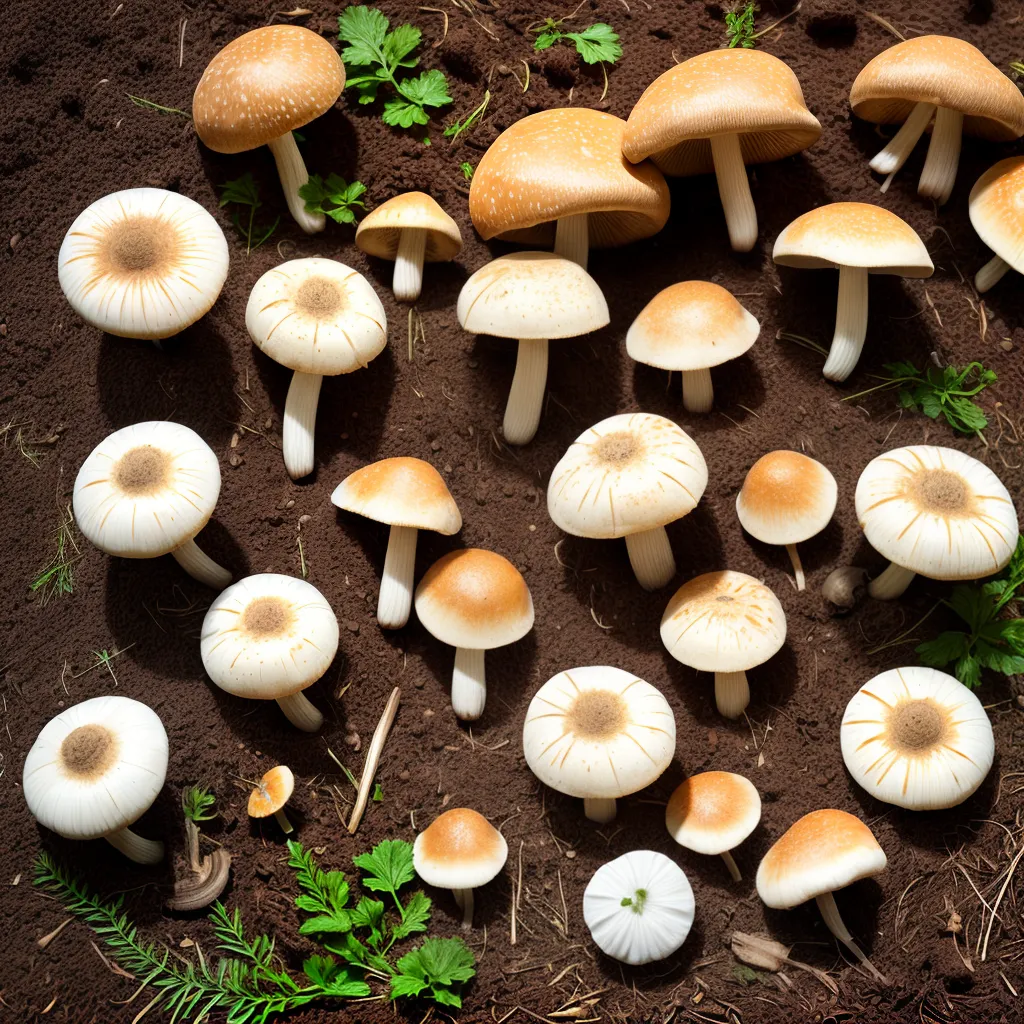 cogumelos coloridos sustentabilidade jardim cogumelos coloridos sustentabilidade jardim