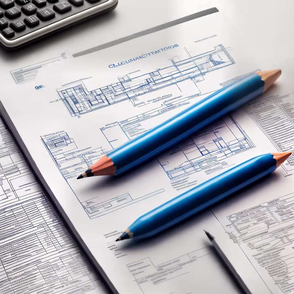 calculadora azulprint arquitetura anotacoes
