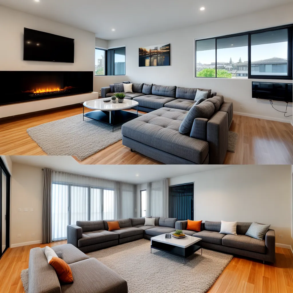 sala moderna smart home integrado sala moderna smart home integrado