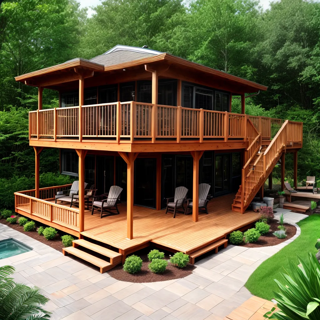 deck madeira jardim conforto iluminacao deck madeira jardim conforto iluminacao