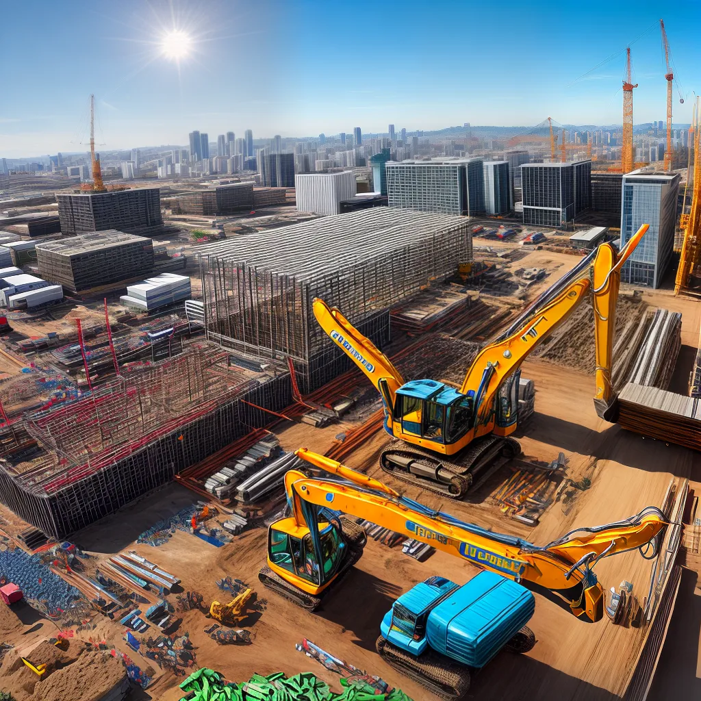 construcao imovel planta equipe