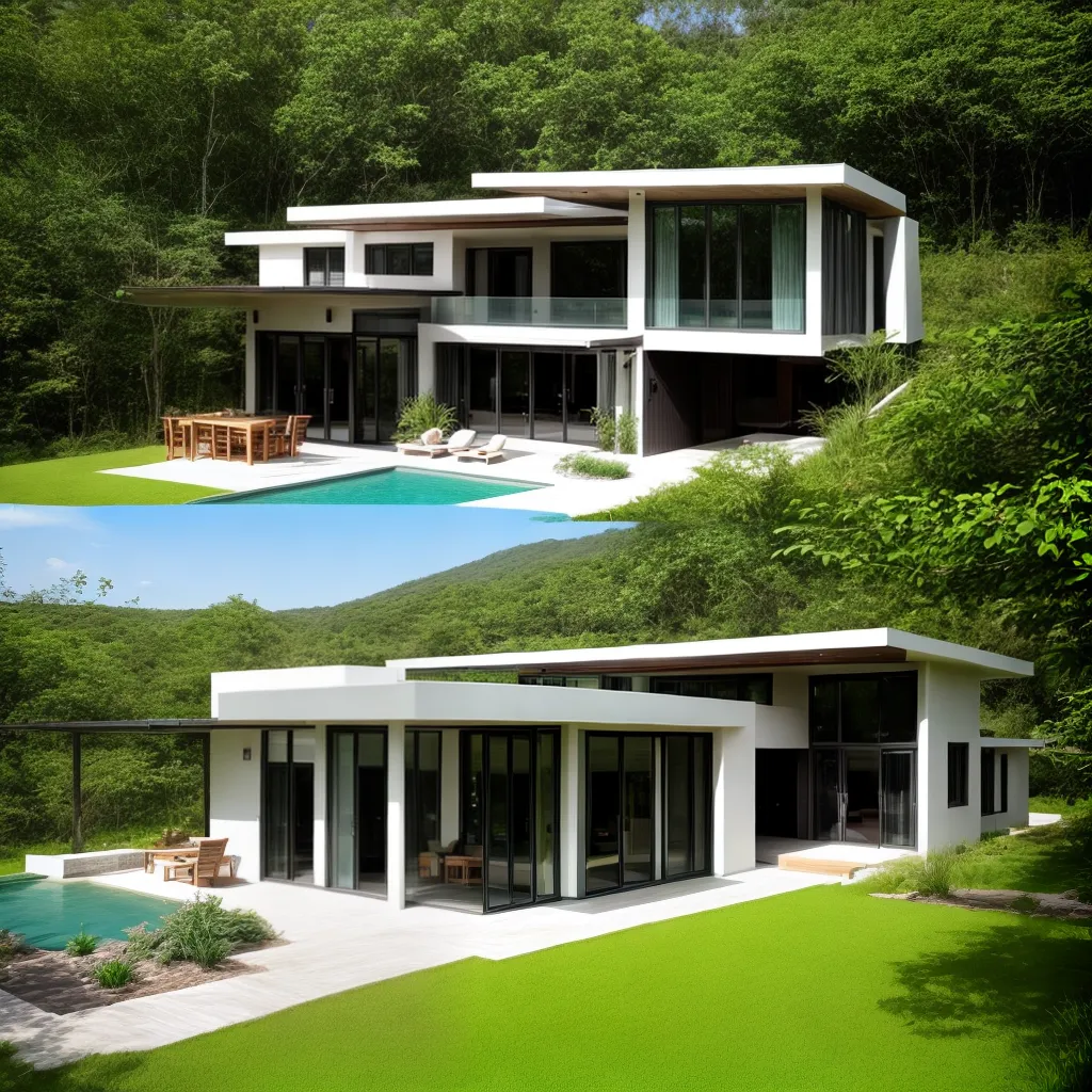 casa ecologica moderna sustentavel