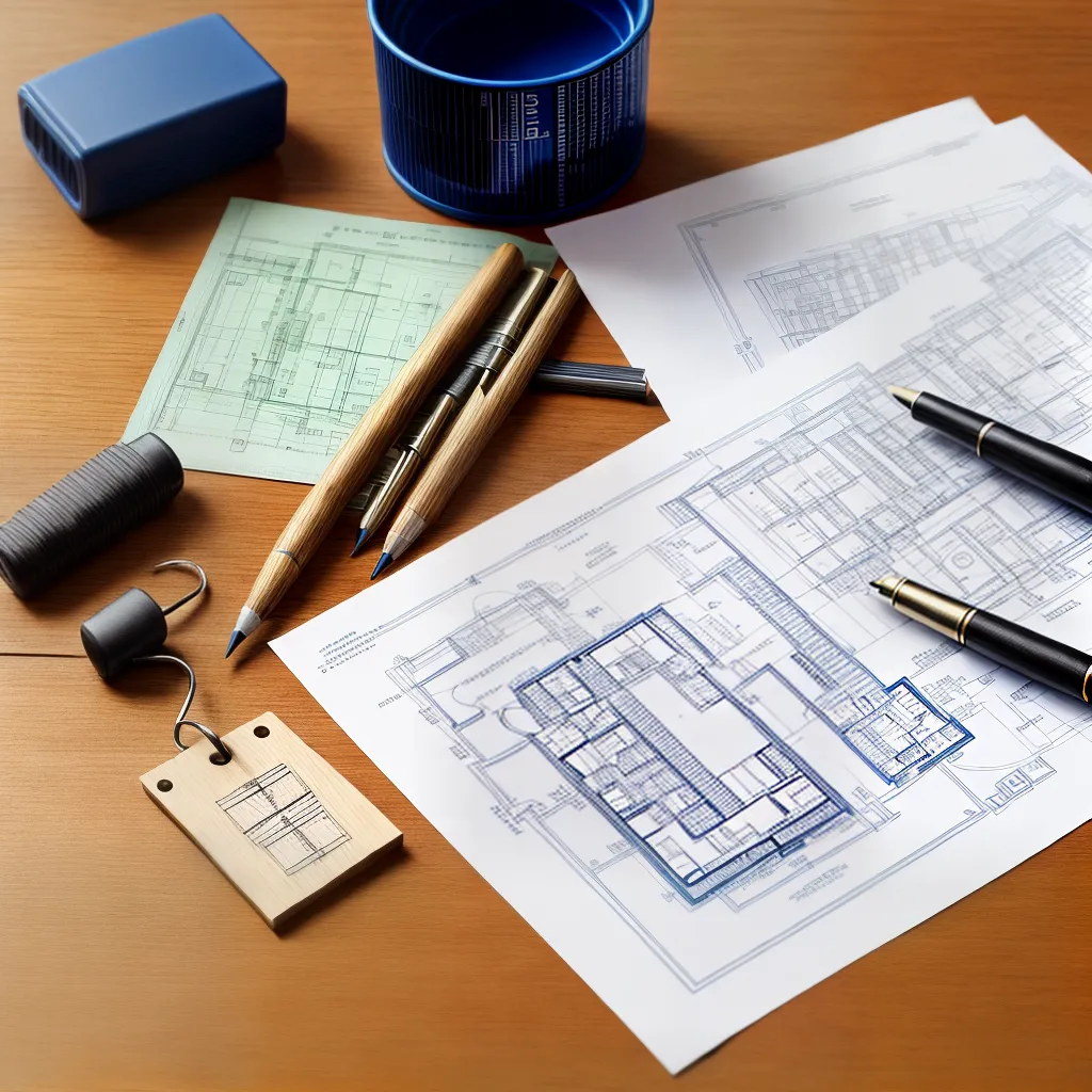 blueprints ferramentas arquitetura