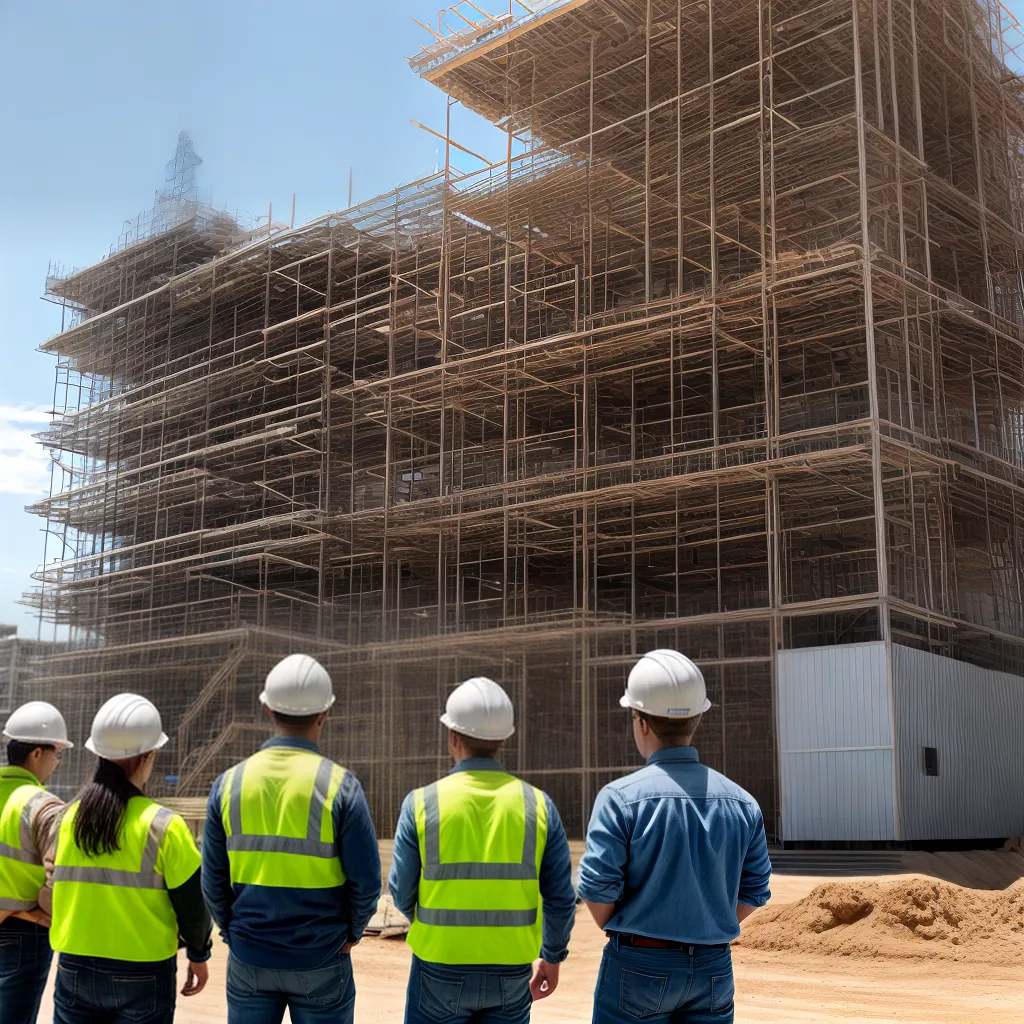 engenheiros discussao obra construcao