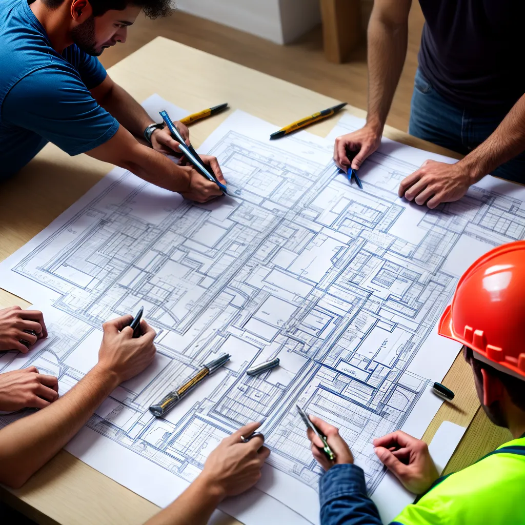construcao reuniao projeto plano