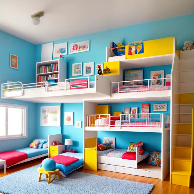 quarto infantil colorido seguro brinquedos quarto infantil colorido seguro brinquedos