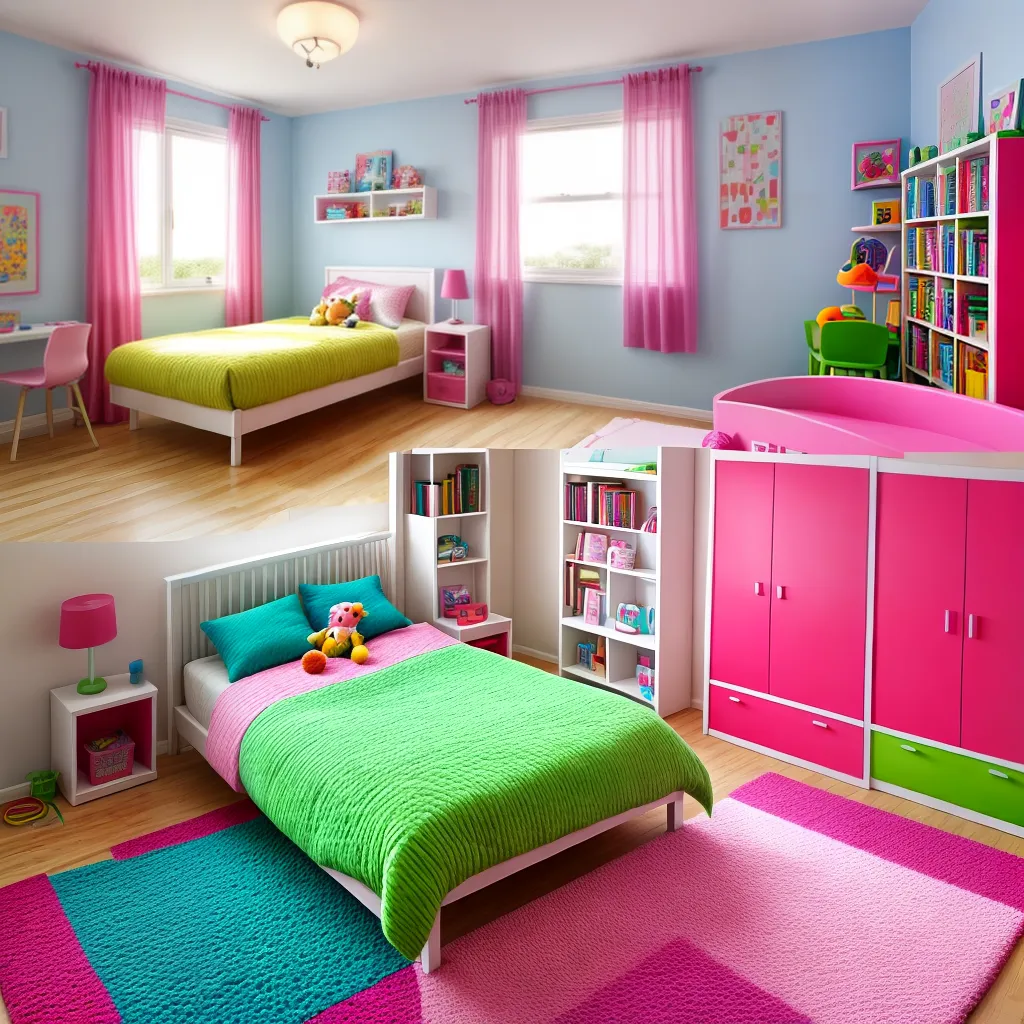 quarto infantil colorido brinquedos seguro 1