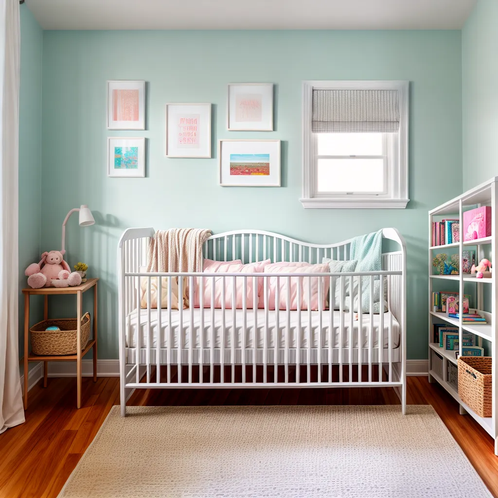 quarto infantil cores pastel seguro