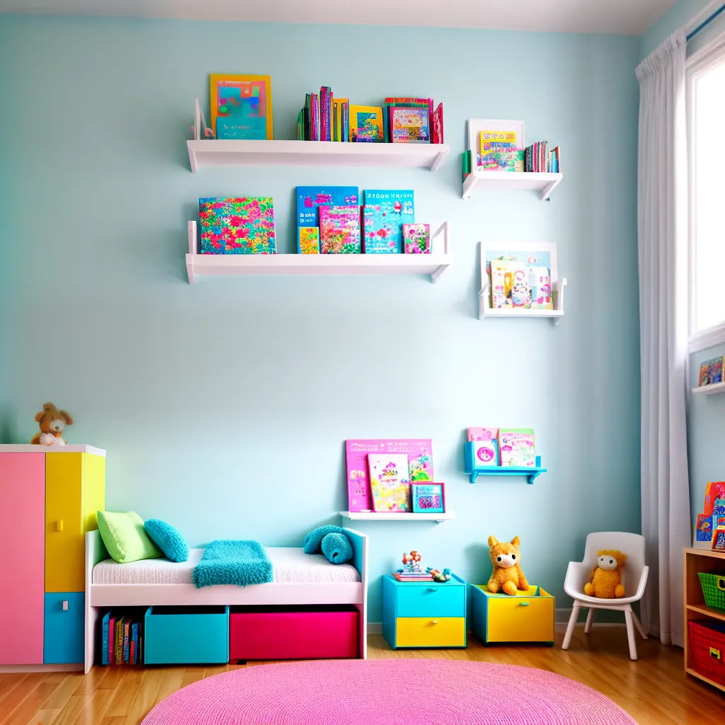 quarto infantil colorido seguro 2