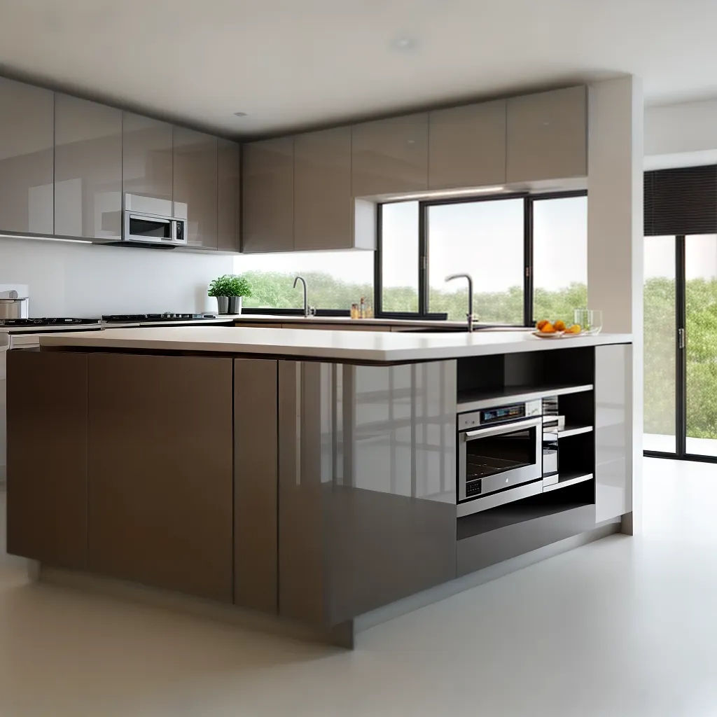 cozinha modular compacta organizada